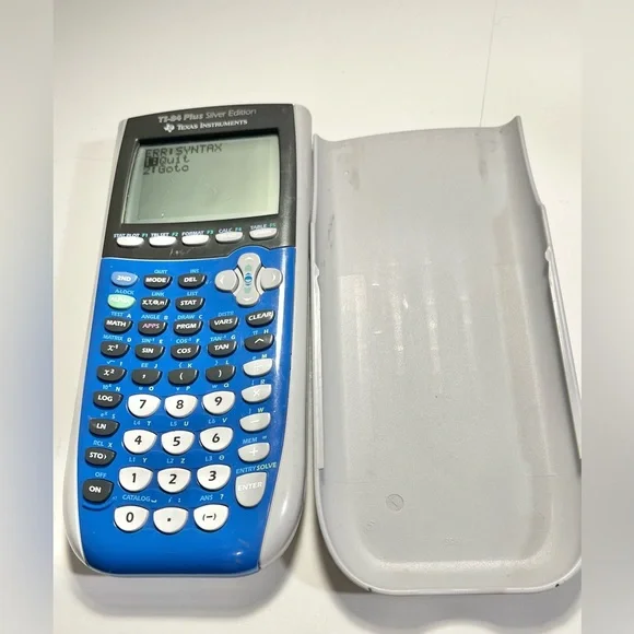 TI-84 Plus Silver Edition Calculator from Texas Instruments Used - Picture 1 of 7